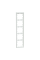 Рамка 5 постова, Білий лотос, пластик, D-Life Merten MTN4050-6535