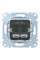 Механізм зарядного пристрою USB, тип А+А, 2.4 мА, USB 2.0, Merten MTN4366-0100