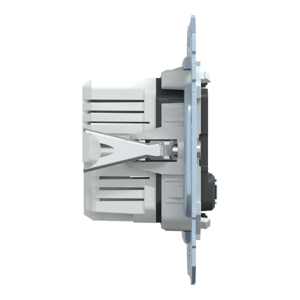 Механізм зарядного пристрою USB, тип А+А, 2.4 мА, USB 2.0, Merten MTN4366-0100