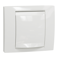 Рамка 1-постова ip44, Білий, Schneider Unica NEW Studio NU044218