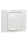 Рамка 1-постова ip44, Білий, Schneider Unica NEW Studio NU044218