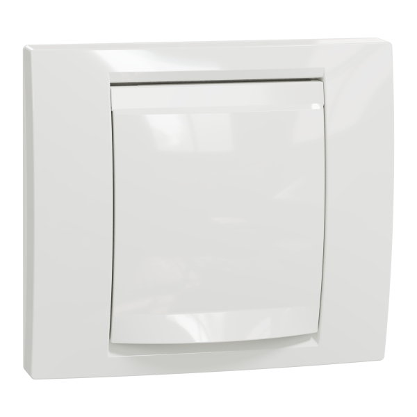 Рамка 1-постова ip44, Білий, Schneider Unica NEW Studio NU044218