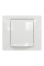 Рамка 1-постова ip44, Білий, Schneider Unica NEW Studio NU044218