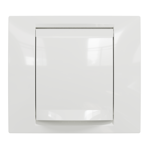 Рамка 1-постова ip44, Білий, Schneider Unica NEW Studio NU044218