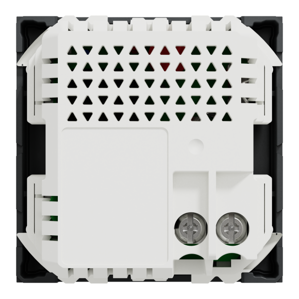 Розетка USB 2.0 зарядна подвійна, 2.4А, A+C, 2 модуля, антрацит, Unica NEW NU301854
