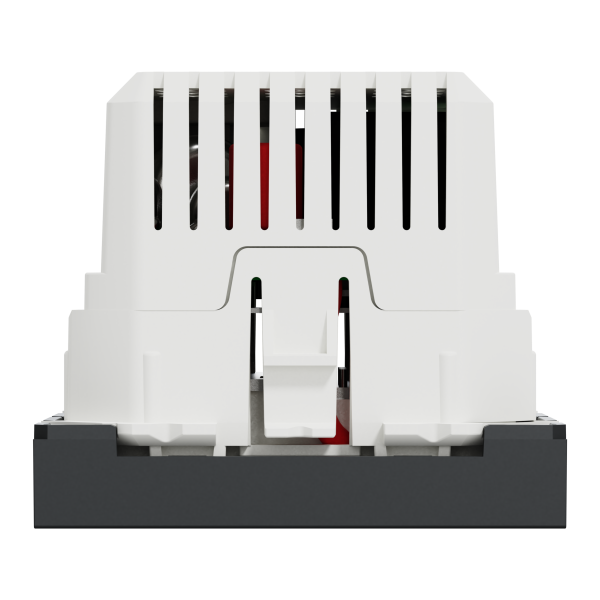 Розетка USB 2.0 зарядна подвійна, 2.4А, A+C, 2 модуля, антрацит, Unica NEW NU301854