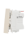 Вимикач кнопковий, 10А, 2 модуля, бежевий, Unica NEW NU320644