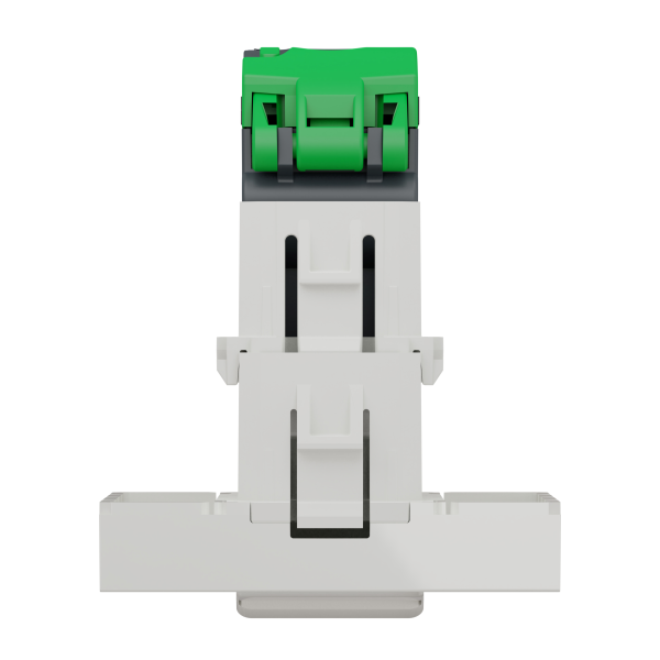 Розетка комп'ютерна RJ45, одинарна, кат.5e UTP, 2 модуля, білий, Unica NEW NU341118