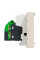 Розетка комп'ютерна RJ45, одинарна, кат.5e UTP, 2 модуля, бежевий, Unica NEW NU341144