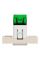 Розетка комп'ютерна RJ45, одинарна, кат.5e UTP, 2 модуля, бежевий, Unica NEW NU341144