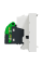 Розетка комп'ютерна RJ45, одинарна, кат.5e STP, 2 модуля, білий, Unica NEW NU341318