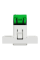 Розетка комп'ютерна RJ45, одинарна, кат.5e STP, 2 модуля, білий, Unica NEW NU341318