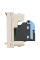 Розетка комп'ютерна RJ45, одинарна, кат.6 UTP, 1 модуль, бежевий, Unica NEW NU341444
