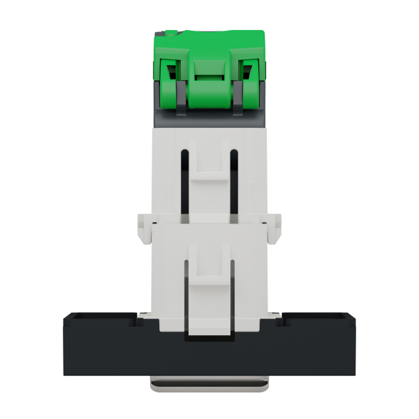 Розетка комп'ютерна RJ45, одинарна, кат.6 UTP, 2 модуля, антрацит, Unica NEW NU341554