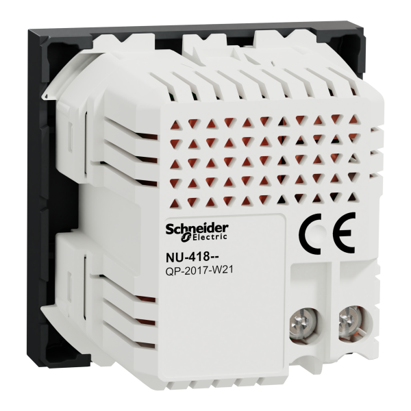 Розетка USB 2.0 зарядна подвійна 2.1А, 2 модуля, антрацит, Unica NEW NU341854