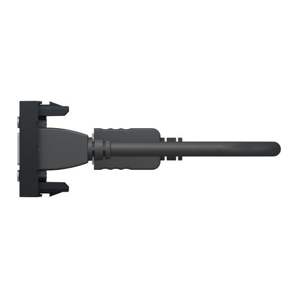 Розетка HDMI, 1 модуль, антрацит, Unica NEW NU343054