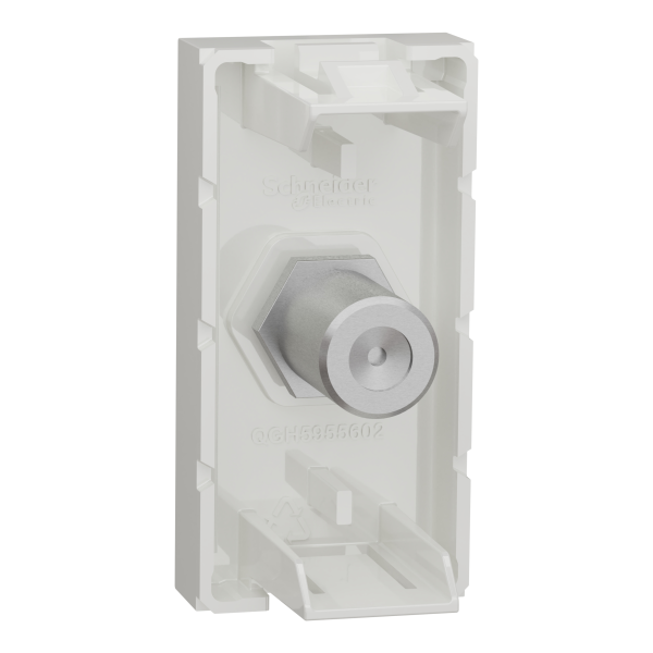 Розетка Coaxial F-type, 1 модуль біл, NU346818