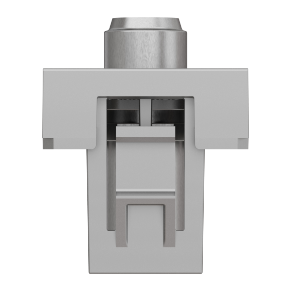 Розетка Coaxial F-type, 1 модуль алюм, NU346830