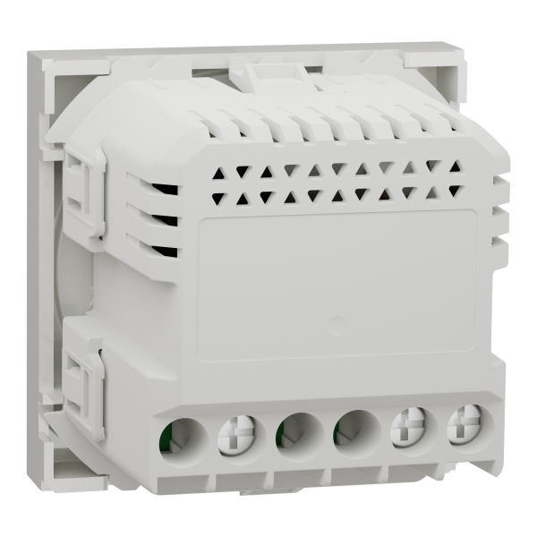 Світлорегулятор універсальний, поворотно-натискні, LED RC:5-100Ва, RL:5-20Ва, білий , Unica NEW NU351418