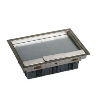Металевий люк для розеток, 12 модулей, OptiLine 45 Schneider Electric ISM51636