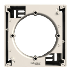 Коробка для зовнішнього монтажу 1-постова, Кремова, Asfora EPH6100123