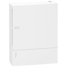 Щит MINI PRAGMA 2ряда/24 модуля, навісний, білі дверцята Schneider Electric MIP12212