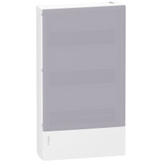Щит MINI PRAGMA 3ряда/36 модулів, навісний, димчасті дверцята Schneider Electric MIP12312T