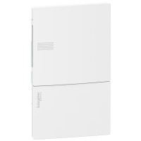 Щит MINI PRAGMA 1ряд/4 модулів, внутрішній, білі дверцята Schneider Electric MIP22104