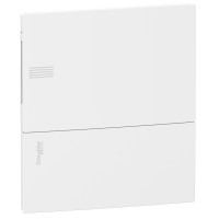 Щит MINI PRAGMA 1ряд/8 модулів, внутрішній, білі дверцята Schneider Electric MIP22108