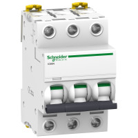 Автоматичний вимикач iC60N 3P 20A D Schneider Electric A9F75320