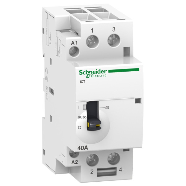 Контактор 63A 2НВ 220/240В ~50Гц ручне керування Schneider Electric A9C21862