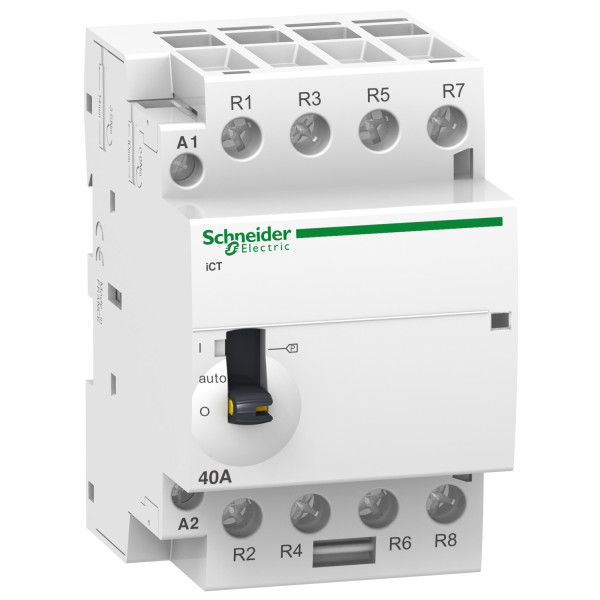 Контактор 63A 4НВ 220/240В ~50Гц ручне керування Schneider Electric A9C21864