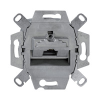 Розетка комп'ютерна RJ45, кат 6а ISO, механізм, Merten MTN4530-0000