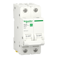 Автоматичний вимикач 6kA 2P 25A В, Resi9 Schneider Electric R9F02225