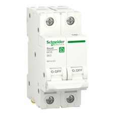 Автоматичний вимикач 6kA 2P 63A В, Resi9 Schneider Electric R9F02263