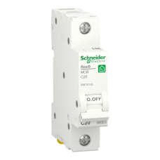 Автоматичний вимикач 6kA 1P 20A C, Resi9 Schneider Electric R9F12120