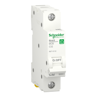 Автоматичний вимикач 6kA 1P 32A C, Resi9 Schneider Electric R9F12132