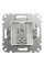 Розетка TV кінцева, 4дБ, Білий, Sedna Design SDD111471