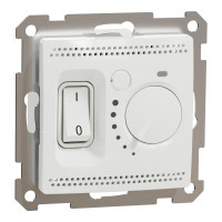 Терморегулятор теплої підлоги 16А з датчиком 3м, 230В, Білий, Sedna Design SDD111507