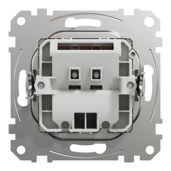 Розетка кабельна, 25А-250В, Білий, Sedna Design SDD111903