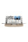 Комп'ютерна розетка RJ45+TV, кат. 6, неекр. UTP, Бежевий, Sedna Design SDD112469T