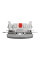 Двохклавішний прохідний перемикач 10А-250В, Алюміній, Sedna Design SDD113108
