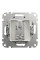 Розетка TV кінцева, 4дБ, Алюміній, Sedna Design SDD113471