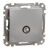 Розетка TV кінцева, 4дБ, Алюміній, Sedna Design SDD113471