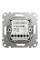 Світлорегулятор поворотний LED, 230В, 100Вт, Алюміній, Sedna Design SDD113502