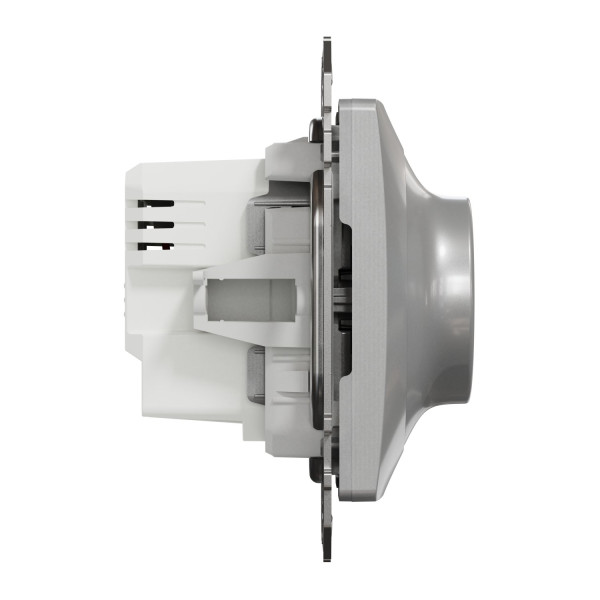 Світлорегулятор поворотний LED, 230В, 100Вт, Алюміній, Sedna Design SDD113502