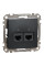 Комп'ютерна розетка подвійна RJ45, кат. 5e, неекр. UTP, Чорний, Sedna Design SDD114452