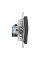 Комп'ютерна розетка RJ45, кат. 6, неекр. UTP, Чорний, Sedna Design SDD114461