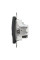 Комп'ютерна розетка RJ45+TV, кат. 6, неекр. UTP, Чорний, Sedna Design SDD114469T
