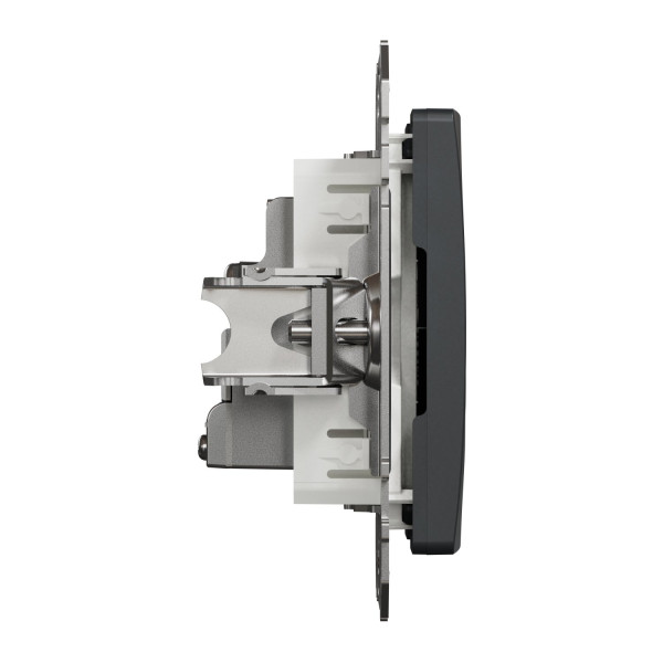 Розетка TV кінцева, 4дБ, Чорний, Sedna Design SDD114471